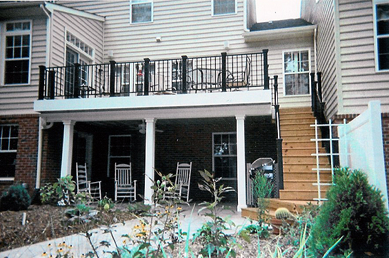 Deck, stairs and railings by JRK Builders