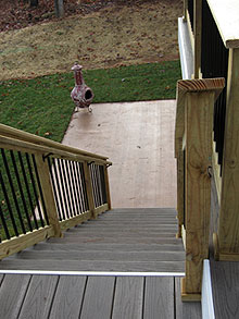 deck construction by JRK Builders